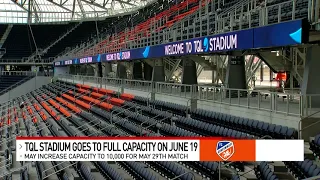 Full capacity coming to FC Cincinnati's new TQL Stadium