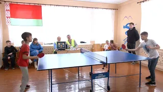 Турнир по настольному теннису среди учащихся 3-4 классов средних школ Мозырского района