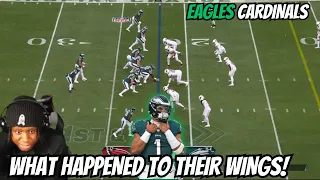 WHAT’S HAPPENING TO THE EAGLES REACTING TO THE Arizona Cardinals vs. Philadelphia Eagles