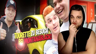 Reaktion auf Tourette zu Besuch bei Montanablack ! Neues Haus, Meinung zu Tourette & Lamborghini