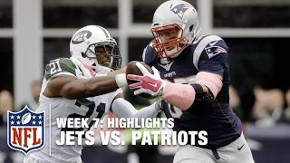 Jets vs. Patriots | Week 7 Highlights | NFL