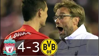 Liverpool vs Dortmund 4-3 ● WHAT A COMEBACK! 😮 Highlights