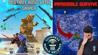 New World Record Destroy Ancient Guardian Boss With Sniper BGMI Impossible Survive