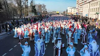 Новогодний Пинск во всей красе: фестиваль и иллюминация на повестке дня