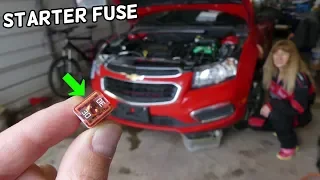 CHEVROLET CRUZE STARTER FUSE LOCATION REPLACEMENT. CAR NOT STARTING