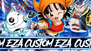 WHAT HAPPENS WHEN MUI GOGETA & THE BEST AGL UNITS IN KX DOKKAN GET  *60%*  SUPPORT!? CUSTOM EZA PAN!