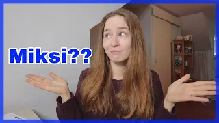 Miksi / "Why" in Finnish | Finnish Question Words #5