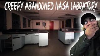 EXPLORING ABANDONED NASA LABRATORY SOMETHING SCARY LIVES INSIDE...