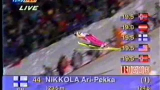 Ari-Pekka Nikkola - 123.5 m - Lillehammer 1995