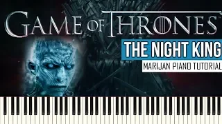 How To Play: Game Of Thrones - The Night King | Piano Tutorial + Sheets