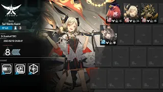 [Arknights] CC#10 Daily Day 8 Risk 8 AFK Strat (Sal Viento Karst)