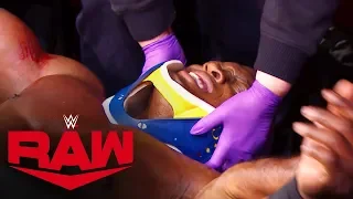 Lashley gets medical help after Rusev's attack: Raw Exclusive, Nov. 25, 2019