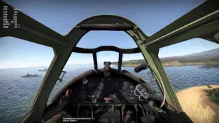 War Thunder 1.55 СБ Вираж на XP-55 (скорее всего БАГ)