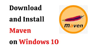 How to install Maven on Windows 10