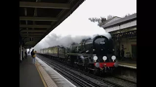 The 'KING ALFRED' with No.35028 "Clan Line" - 10/02/2018