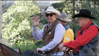 Kevin Costner at the Calgary Stampede Parade