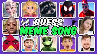 GUESS THE MEME & Who Is Dancing?| Lay Lay,King Ferran,Salish Matter,MrBeast,Elsa,Pedro Racoon,Tenge