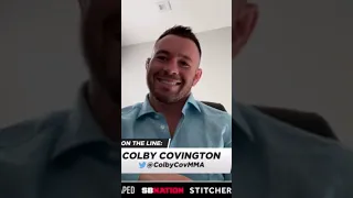 Colby Covington Reveals What He SAID To Usman After Their Fight 😂