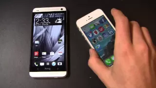 HTC One vs. iPhone 5 Dogfight Part 1