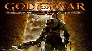 GOD OF WAR CHAINS OF OLYMPUS PSP MINHA PRIMEIRA VEZ JOGANDO PARTE FINAL