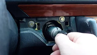 Mercedes W124 | How To Remove Ignition Lock Cylinder