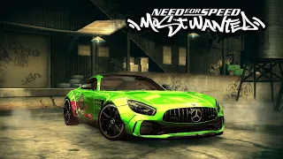 NFS Most Wanted - Mercedes AMG GT R