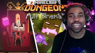 Minecraft Dungeons All Cutscenes Reaction