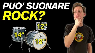 Trasforma la Tua Batteria Jazz per Suonare Rock | Drum Cover SWEET CHILD O' MINE + Base Drumless