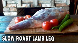 Roasted Leg of Lamb  | ROAST LEG OF LAMB IN THE WOOD FIRED OVEN