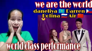 Daneliya Tuleshova 🇰🇿 -We are the world || Reaction