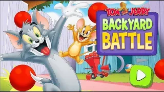 Tom And Jerry Backyard Battle / Cartoon Games Kids TV