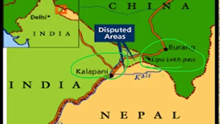 India Nepal Border Dispute#Nepal claims Kalapani,Limpiyadhura &Lipulekh  part of Nepal’s territory.