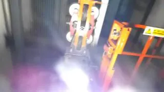 Very fast lift fun