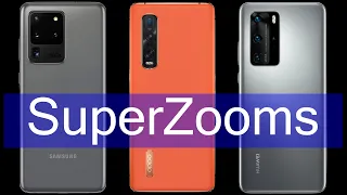 Huawei P40 Pro+ vs Huawei P40 Pro vs Samsung S20 Ultra vs Oppo Find X2 Pro | SuperZoom Battle