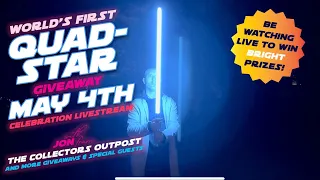 QUAD-STAR MAY 4TH Celebration Live Stream and Giveaway