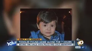 Child, 3, left alone at home for 7 hours
