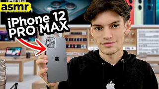 ASMR Vendedor del IPHONE 12 PRO MAX - ASMR Español - mol asmr