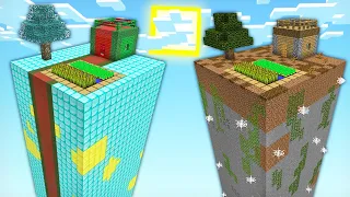 ЧАНК БОМЖА ПРОТИВ ЧАНКА МИЛЛИОНЕРА В МАЙНКРАФТ 100% троллинг ловушка minecraft