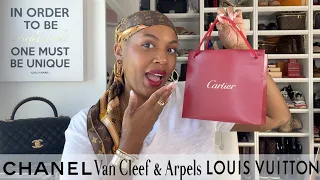 Luxury Unboxing What I Got For My Birthday 🎉 🎉Chanel Louis Vuitton & More | Sydney White