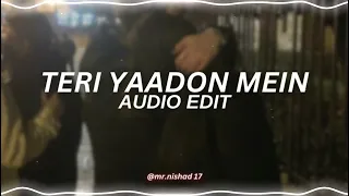 teri yaadon mein - k.k [edit audio]