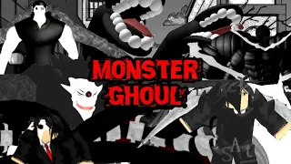 [Monster Ghoul] All Kagune/Kakuja Full Showcase! - Monster Ghoul All Kakuja