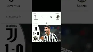 Juventus vs Spezia 1-0