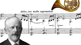 tchaikovsky's iconic horn solo