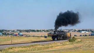 UP 4014 Big Boy Working HARD out of Strasburg, CO