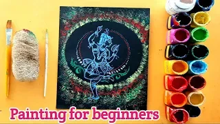 Ajanta painting style/Indian painting types/Learn ajanta painting