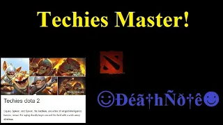 How to use Techies? Nov 2019 guide