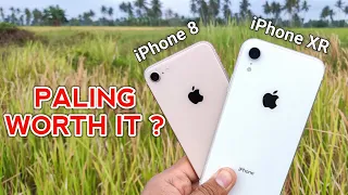 Upgrade ke XR !!! Adu Kamera iPhone 8 vs iPhone XR