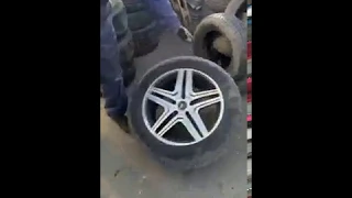 Мишаня спалил новые колёса гелика Булки