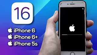 Cómo actualizar iOS 12.5 a iOS 16 (o 15) || Instale iOS 16 en iPhone 5s y 6, 6 Plus