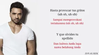 Luis Fonsi - Despacito ft. Daddy Yankee [Lirik lagu bahasa indonesia]